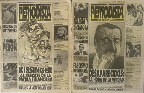 El Periodista De Buenos Aires, Política 50 Primeros Núm, Rba