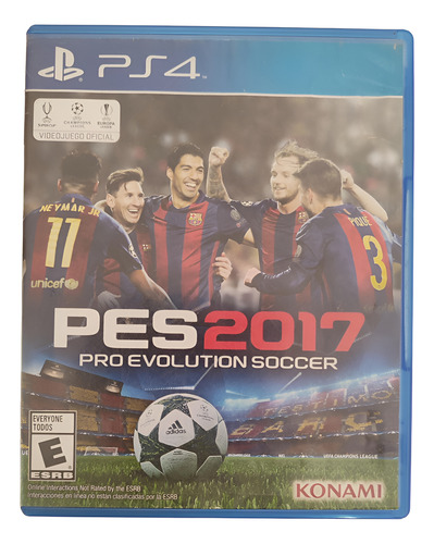 Pro Evolution Soccer 2017 Ps4 (Usado)