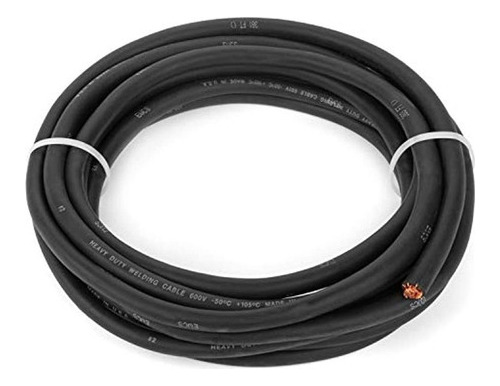 Cable De Soldadura Extra Flexible De Calibre 2 Premium 600 V