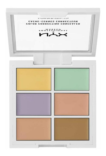 Maquillaje Profesional Nyx Corrector Corrección De Color De