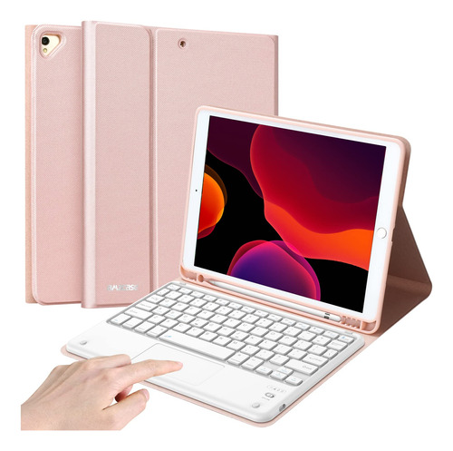 Funda Teclado Touchpad Para iPad Generacion Inalambrico Air