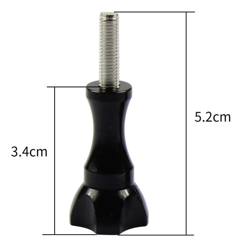 Imagen 3 de 10 de 1 Kit Gopro Tornillo + Tuerca