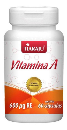 Vitamina A Tiaraju 60 Cápsulas Softgel