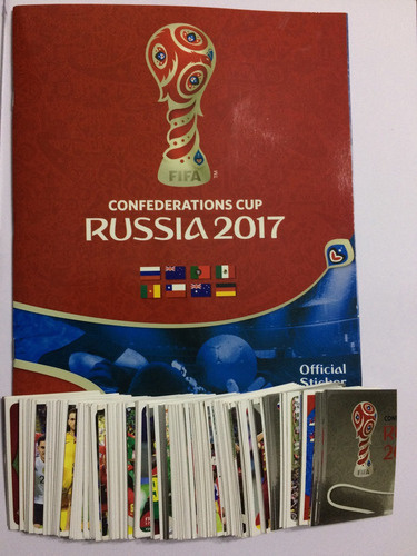 .- Album  Fútbol Copa Confederaciones Rusia 2017 Panini