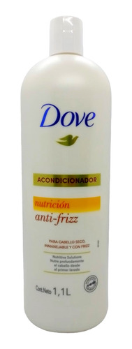 Acondicionador Dove Nutricion Anti-frizz De 1.1 Litros
