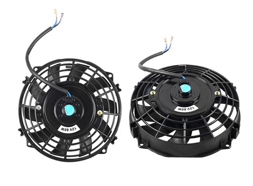 Transmisión 12v 7 Pulgadas Radiador Condensador Ventilador