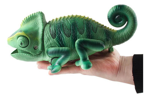 Rc Camaleón Lagartija Mascota Infrarojo Falso Juguetes