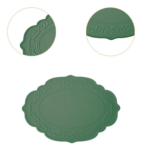 Mantel Individual Para Mesa De Comedor, Tapete De Silicona
