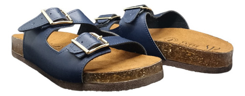 Huarache Doble Hebilla Casual Para Dama Mod 130