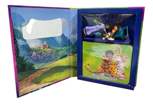 Encanto Cuentos Aventuras Libro Infantil C/ Figuras Pelicula