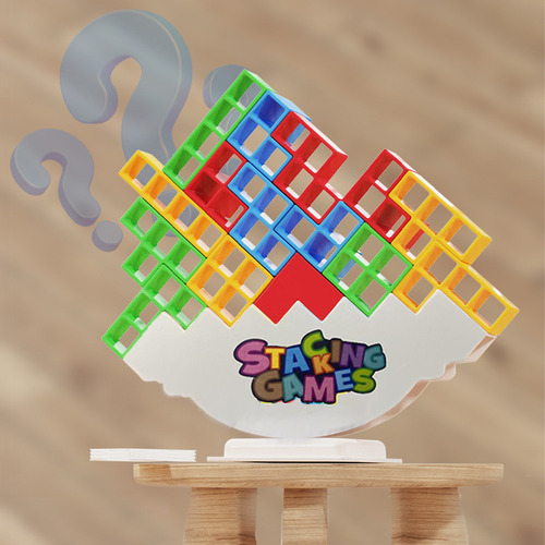 Tetris Tower Juego De Mesa 64pc - Genérica - Inglés