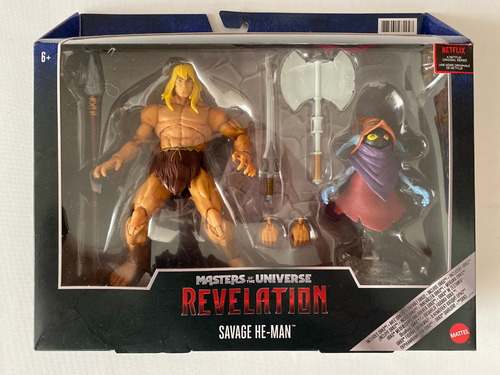 Savage He-man Y Orko Motu Revelation Masterverse He Man Orco (Usado)