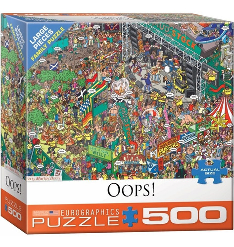 Puzzle 500 Piezas Xl Oops! By Martin Berry - Eurographics  