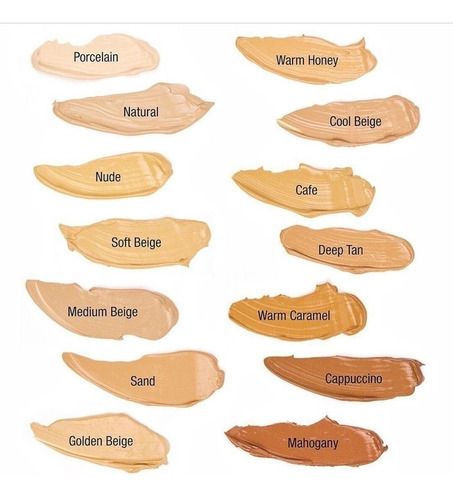 Base de maquillaje lĂquida L.A. Colors tono 352 natural - 40mL