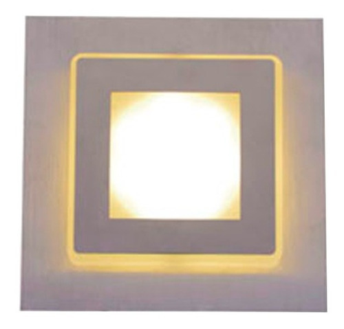 Aplique Pared Techo Benny Candil 1 Luz Led 4w 220v