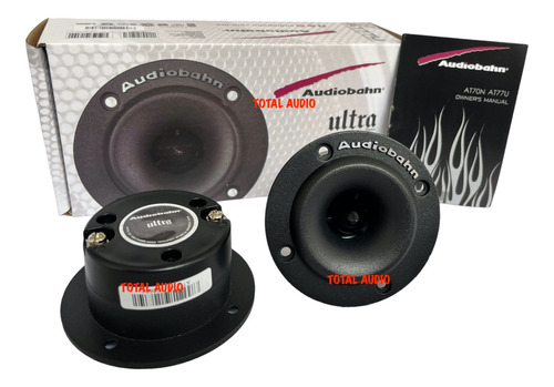 Par Tweeter Neodimio Bala Audiobahn Ultra 2.6puLG 200w At77u