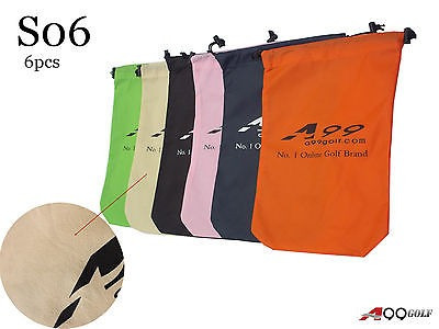 6pcs S06 A99 Golf Shoes Bag Bolsa De Almacenamiento Para Zap