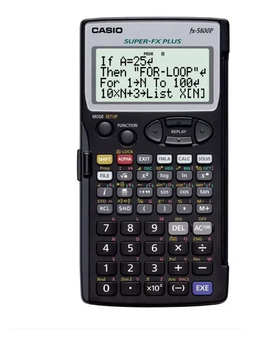 Casio top fx 702