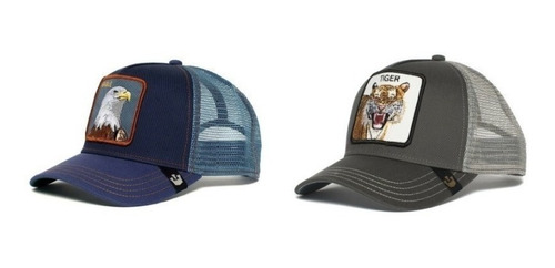 Gorra De Béisbol Bordada De 2 Animales