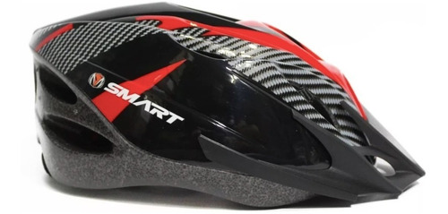 Imagen 2 de 4 de Casco Smart Mtb Con Visera Para Bicicleta 18 Ventilaciones