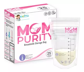 Bolsas Almacenamiento Leche Materna 25 Unidades Mom Purity