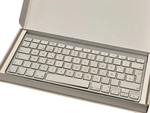 Teclado Bluetooth Apple A1314 Qwerty Espa ol A Pilas