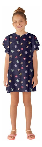 Vestido Curto Em Tecido De Viscose (3199 X)