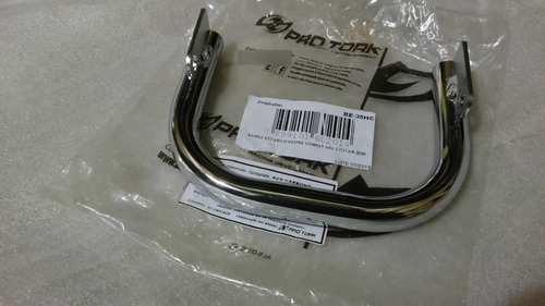 Imagem 3 de 7 de Barra Estabilizadora Cromada Honda Cg 125 00/06