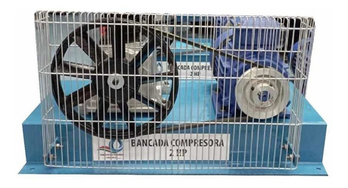 Compresor De Bancada 2 Hp, 230-460v. Fna Italia Motor Tesla.
