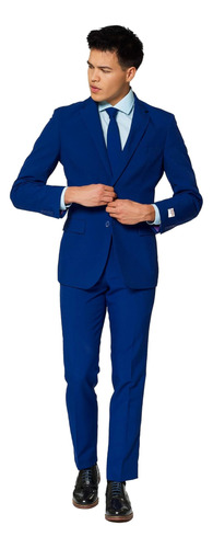 Opposuits Mens Navy Royale-party Traje De Traje, 48