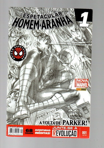Hq O Espetacular Homem - Aranha A Volta De Parker! Nº 01 