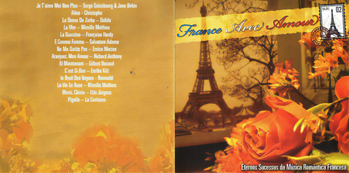 Box Cd France Avec Amour 3 Cds O Melhor Da Música Francesa