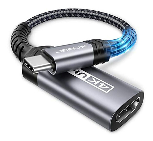 Imagen 1 de 7 de Adaptador Usb Tipo C A Displayport De 4 K A 60 Hz, Jsaux C