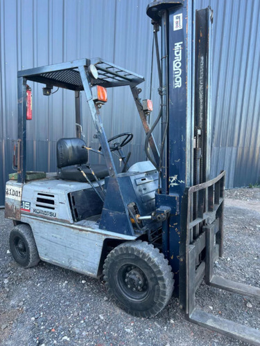 Autoelevador Komatsu 1500kg Torre Triple Motor Naftero