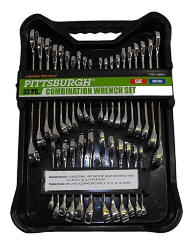 32pc Combination Wrench Set Xtchw C