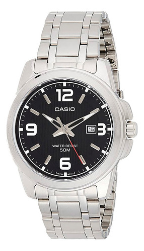 Reloj Casio Enticer Man Mtp-1314d Acero Inoxidable Analógico