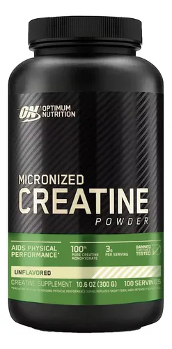 comprar Creatina Micronizada En Polvo Sin Sabor 300g 60 Dosis On Opt