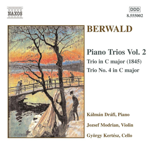 Cd: Berwald / Drafi / Modrian / Kertesz Piano Trios 2 Cd