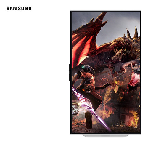 Monitor Samsung Odyssey Oled G8 32 Prata