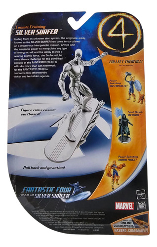Los 4 Fantásticos Y Silver Surfer Cosmic Cruising Pull Back
