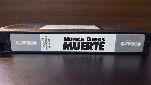 Nunca Digas Muerte Frank Zagarino Billy Drago Vhs Sin Caja