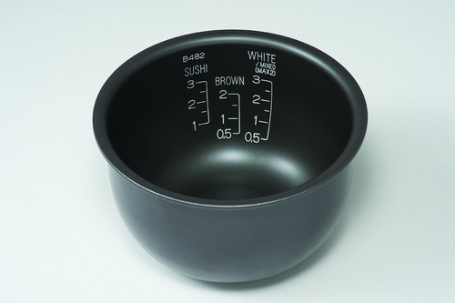 Panela e aquecedor de arroz Zojirushi NS-LHC05 Micom, aço inoxidável. Cor: Marrom escuro, aço inoxidável