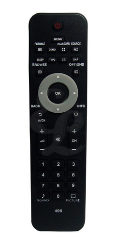 Control Remoto De Lcd/led Compatible Con Philips