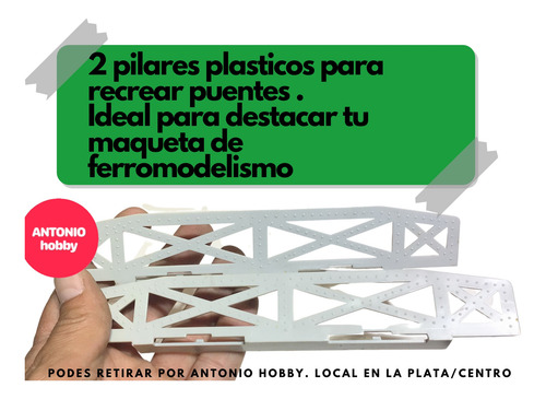 Laterales Puente Recrea Hierro Adorno Ho 1/87 Ferromodelismo