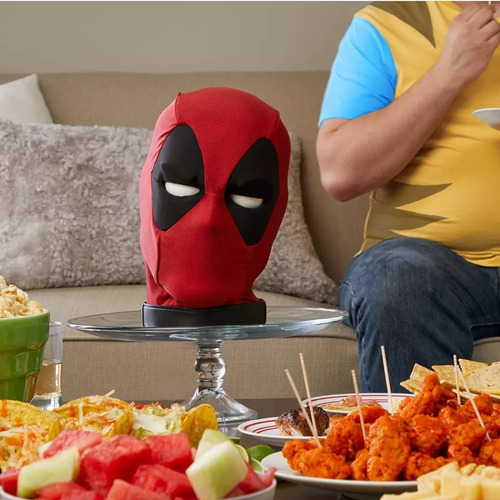 Deadpool Cabeza Electrónia Efectos Y Frases Marvel Legend