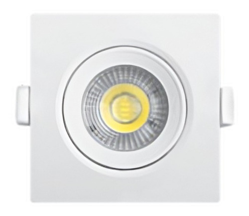 Spot Led Embutido Downlight Cuadrado Móvil 3w Macroled