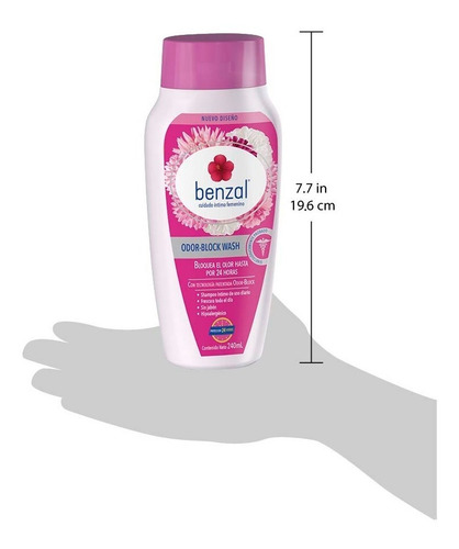 Benzal Wash Odor Block 240 Ml