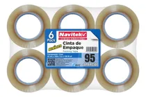 Comprar Cinta Adhesiva P\u002F Empaque Navitek Mod. 95 (6 Pzas) Transparente Lisa
