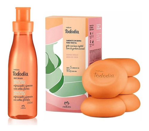 Kit Mango Rosa Y Agua De Coco X2 Productos Natura