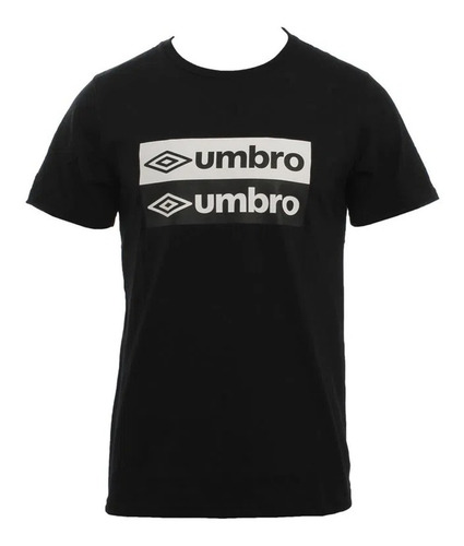 Remera Algodon Hombre Manga Corta Umbro Casual Estampada
